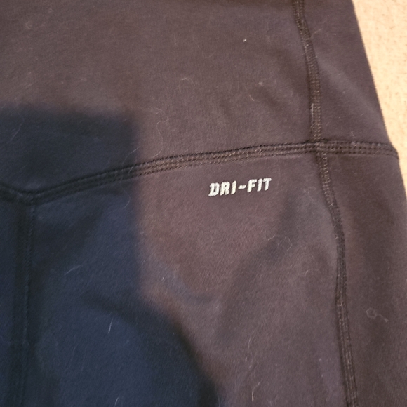 Boston Redsox Nike MLB Womans Active‎ Capri Leggings Black Pants Size Small - Picture 7 of 8